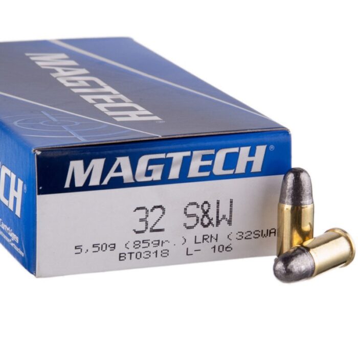 Bala  MAGTECH  .32Corto/.32S&W Short LRN 85gr# 32SWA