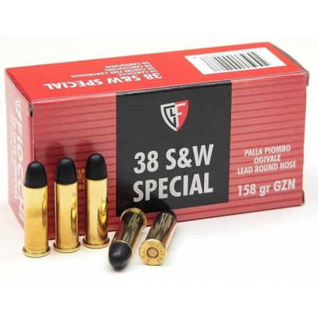 Bala  FIOCCHI  .38Special Classic SJSP 158gr #70039300