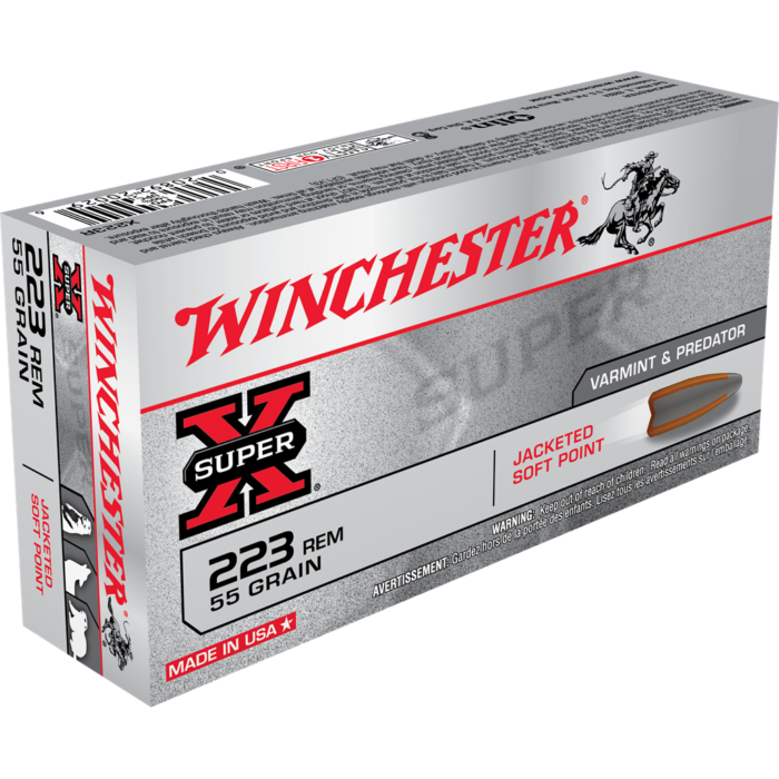 Bala  WINCHESTER  .223Rem SBST 55gr #SBST223B/S223M2
