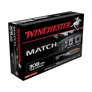 Bala  WINCHESTER  .308Win Match 168gr #S308M
