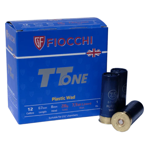 Cartucho  FIOCCHI  TT2 Calibre 12x70-12 # 9,5 24g #86196900