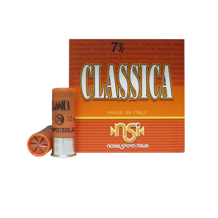 Cartucho  NOBEL  Classica Calibre 12x70-16 #7,5 32g