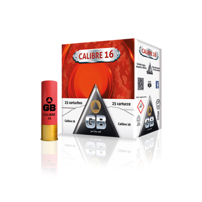 Cartucho  GB  Calibre 16x70 # 5  28g