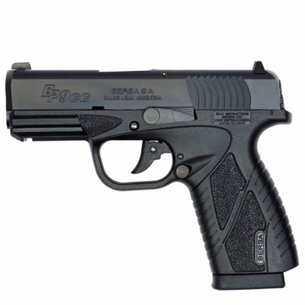 Pistola  BERSA  BP9CC  Cal. 9x19 8rd 600g 163x126x24#OTBP9CC