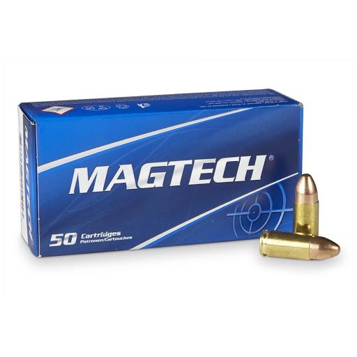 Municion 9mm 124gr Magtech