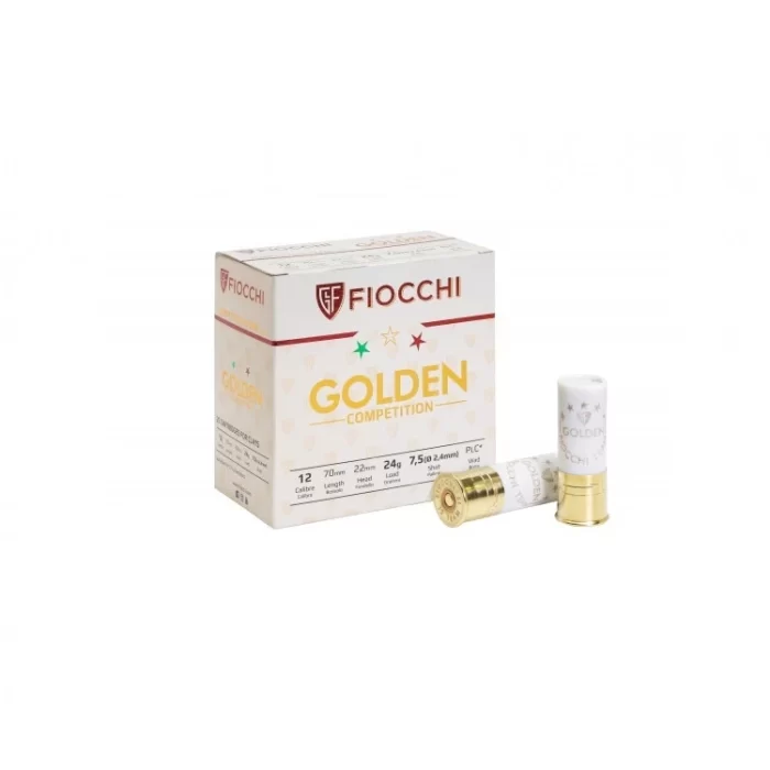 Cartucho  FIOCCHI  Golden Cal. 12x70-22 #9,5 24g #86255900