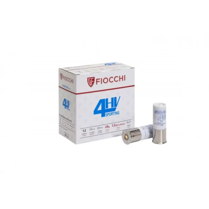 Cartucho  FIOCCHI  Sporting 4HV 28g #7,5 12/70/22 #86270700