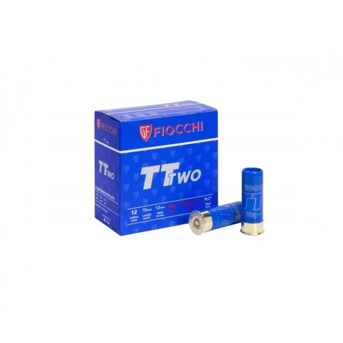 Cartucho  FIOCCHI  TT2 Calibre 12x70-12 # 8,0  28g #86221800